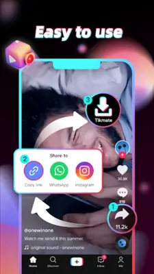 TikMate Download No Watermark android App screenshot 2